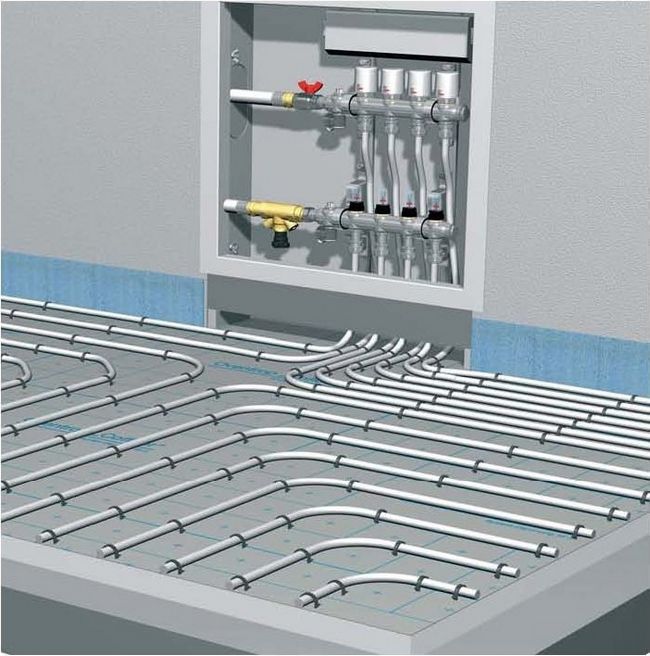 Облаштування системи опалення «тепла підлога» своїми руками