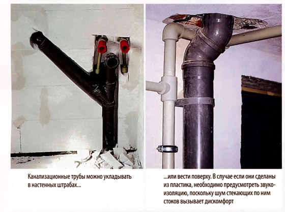 Заміна каналізації в квартирі - все етапи робіт своїми руками
