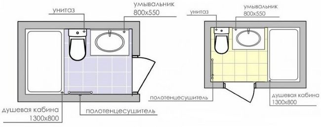 Спільний санвузол - варіанти планування і облаштування